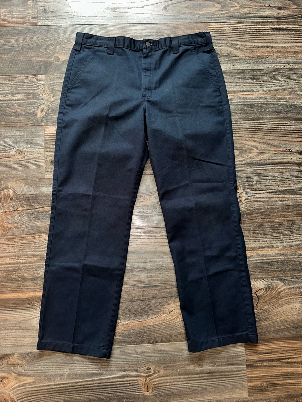 Carhartt Men's Navy Chinos - Straight Leg